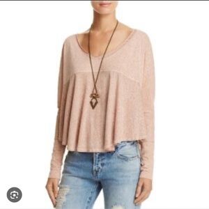 Free People Sunset Haze Cloud Nine Top
